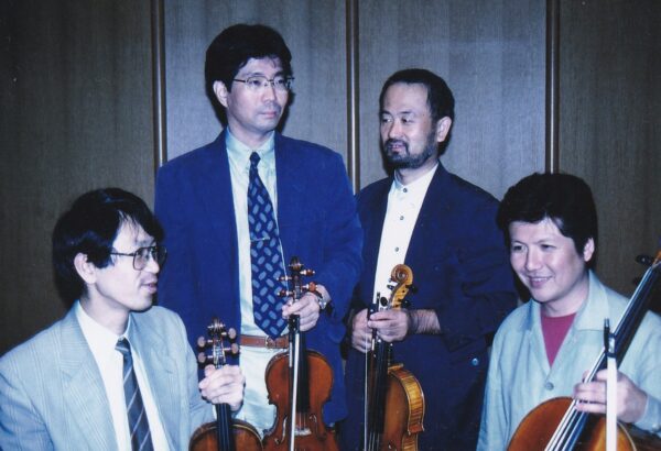 2002年8月の「マイ・ハート弦楽四重奏団ひろしま」