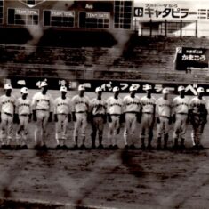 昭和49年　広島県高等学校野球大会春季県大会決勝は、三次高校対広島商業