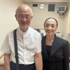 8月2日(土)、森下洋子さん(バレエ)とゼロさん(造形作家)