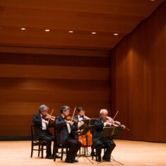 「マイ・ハート弦楽四重奏団ひろしま」、2月に向け奮闘中